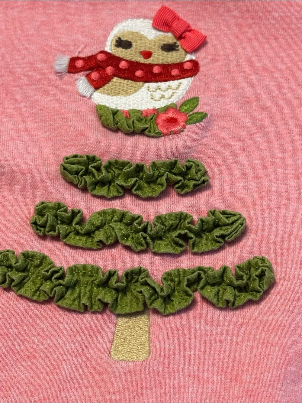 🎄 Vintage Gymboree Holiday Bird Christmas Tree Outfit Set 12-18M 2011